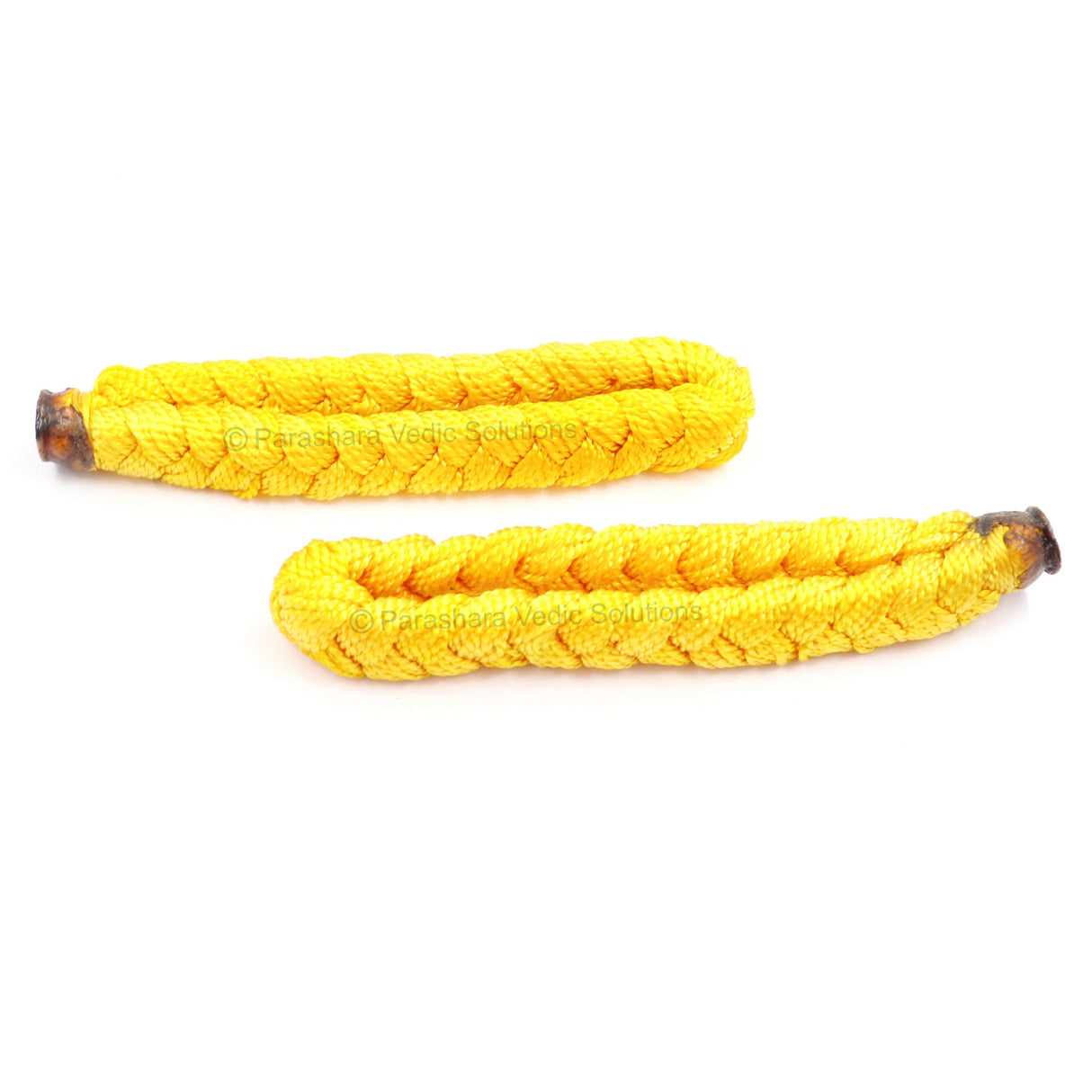 ARKAM Bagalamlukhi Kavach/Baglamukhi Raksha Kavach/Baglamukhi Raksha Sutra/Yellow Thread Kavach Bracelet - Set of 2 - Retail Maharaj