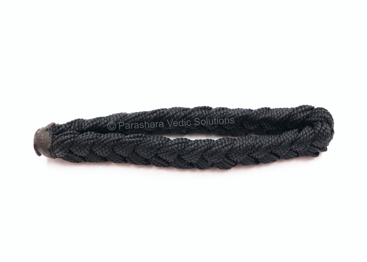 ARKAM Bhairav Kavach/Bhairav Raksha Kavach/Bhairav Raksha Sutra/Black Thread Kavach Bracelet - Set of 2 - Retail Maharaj
