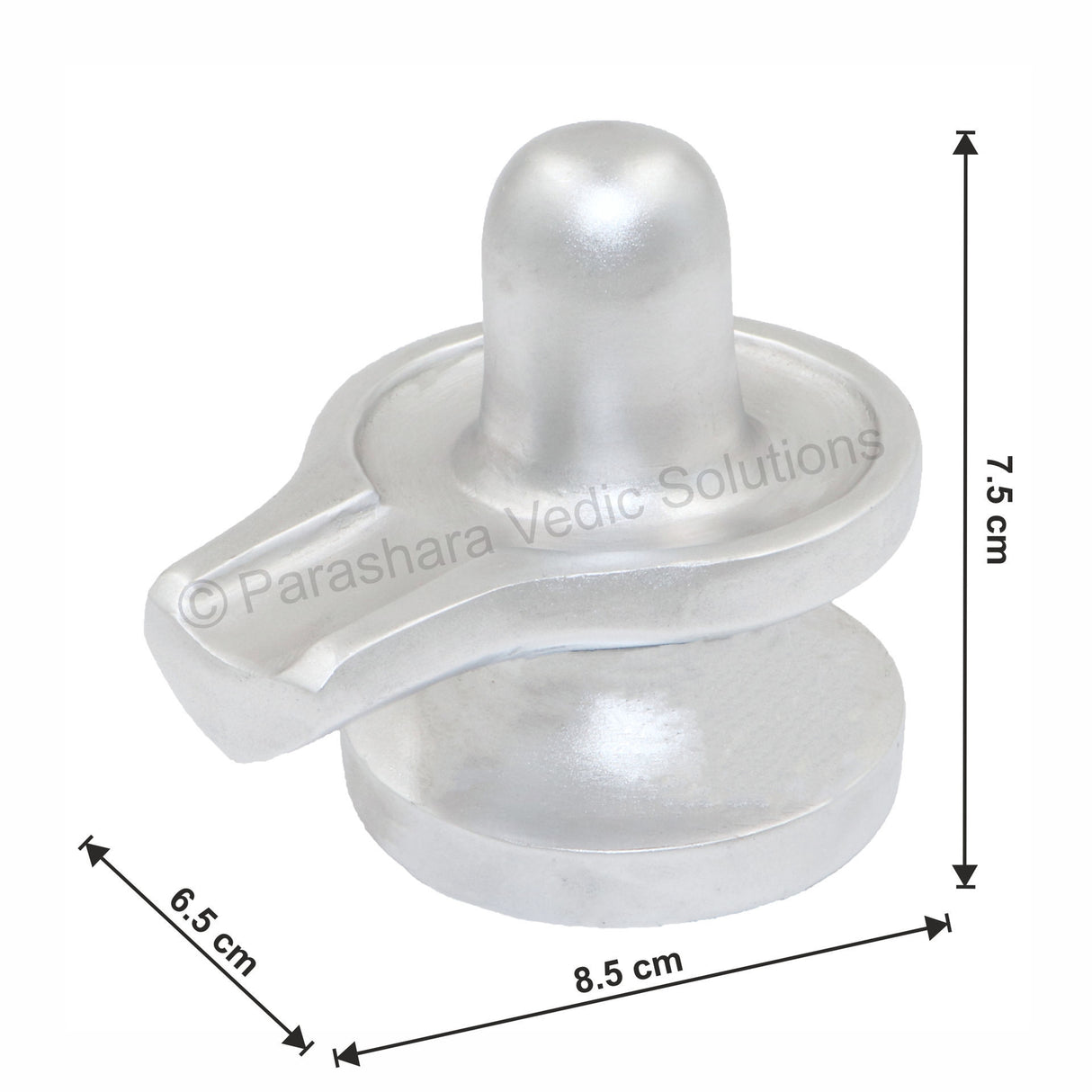 Arkam Parad Shivling /Parad Shivlinga /Mercury Shivling /Mercury Shivlinga (1125 grams) - Retail Maharaj
