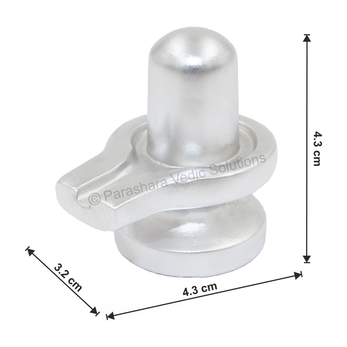 Arkam Parad Shivling /Parad Shivlinga /Mercury Shivling /Mercury Shivlinga (170 grams) - Retail Maharaj
