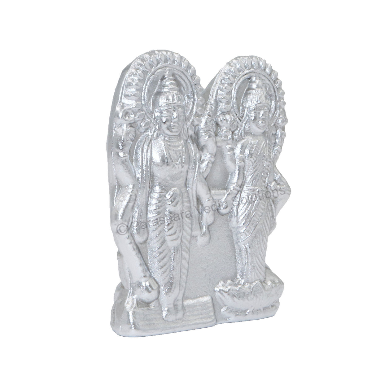 Arkam Parad Lakshmi Vishnu /Mercury Laxmi Vishnu /Laxmi Vishnu Statue /Parad Lakshmi Narayan (200 grams) - Retail Maharaj