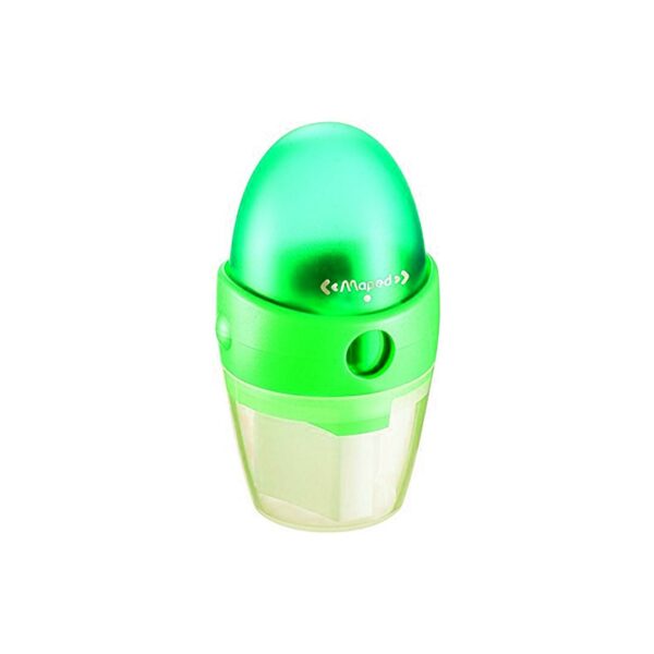Maped Loopy Coloured Duo Eraser and Pencil Sharpener Pack - Retail Maharaj