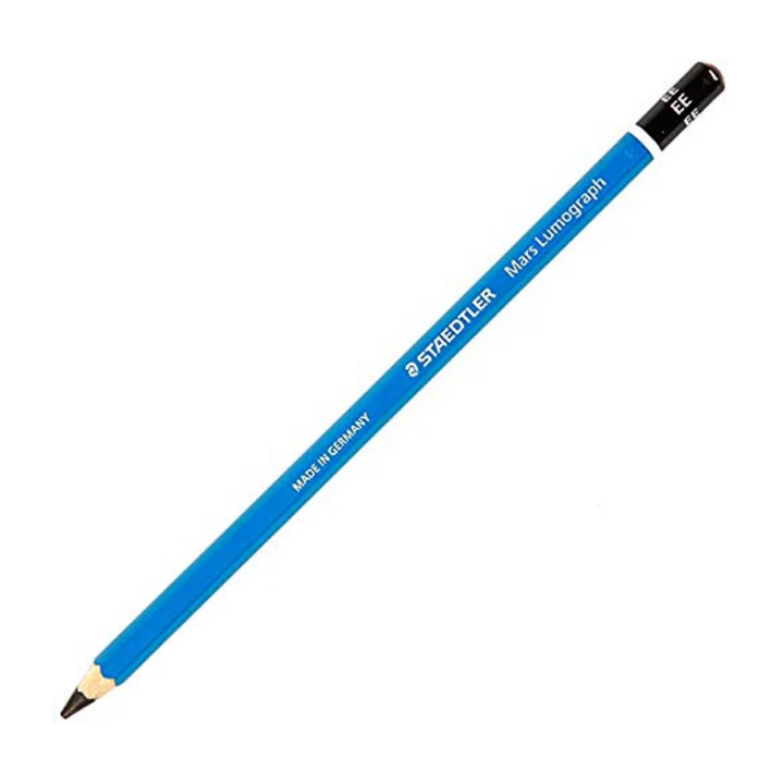 Staedtler Mars Lumograph EE Dark Pencil for Drawing and Sketching - Retail Maharaj