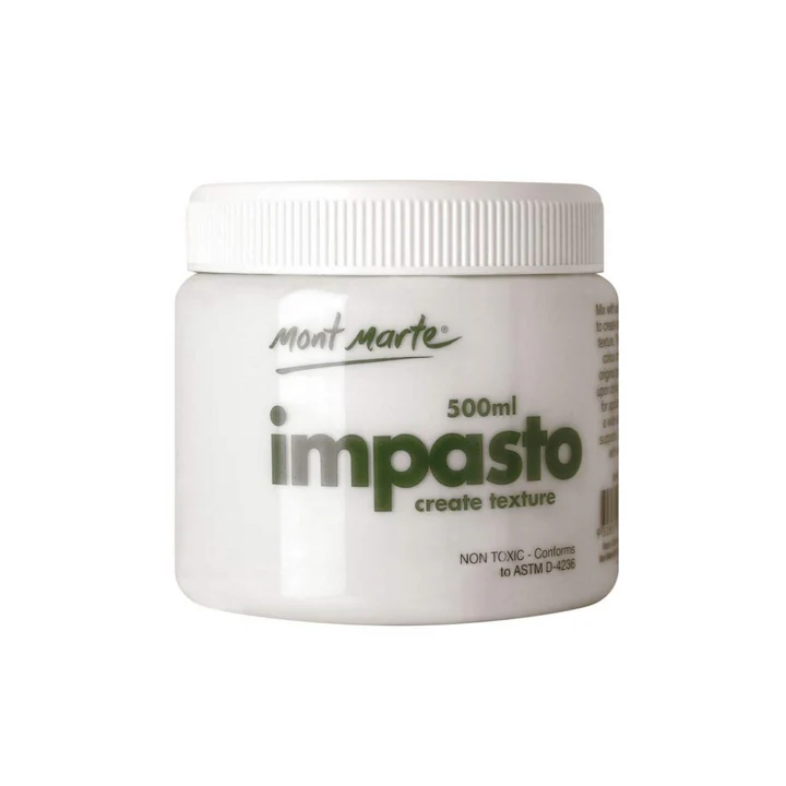 Mont Marte Impasto 500ml White - Retail Maharaj