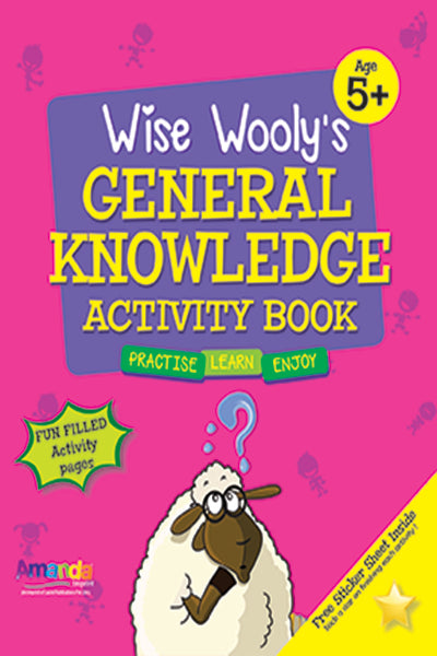 Wise Wooly's General Knowledge Activity Book Age 5+ - Retail Maharaj