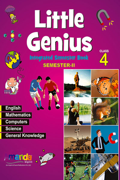 Little Genius Integrated Semester Book-4 (Sem-2) - Retail Maharaj