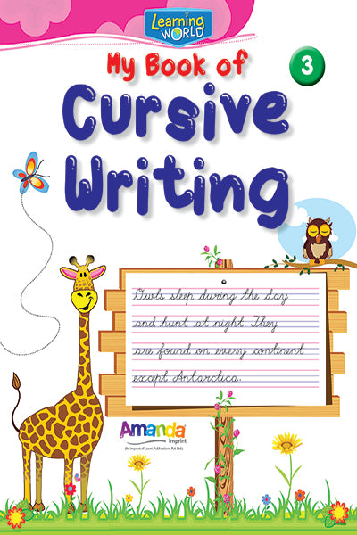 Learning World-My Book of Cursive Writing-3 - Retail Maharaj