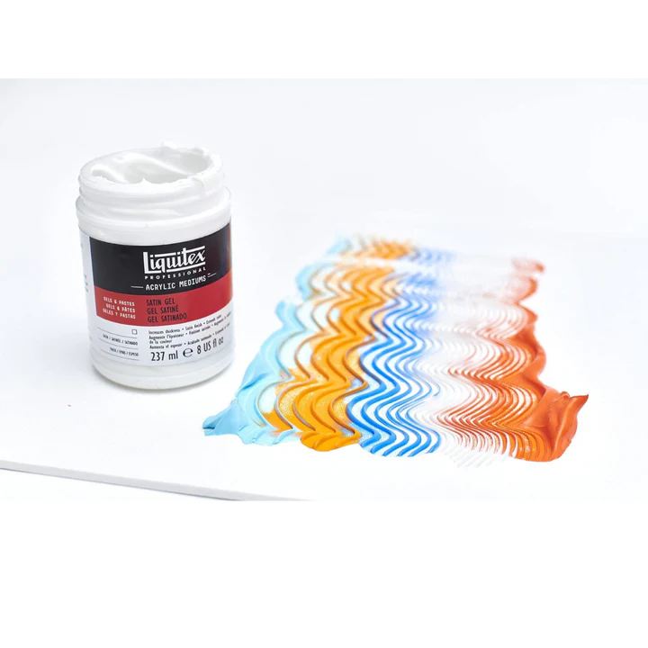Liquitex Acrylic Satin Gel 237ML Transparent - Retail Maharaj