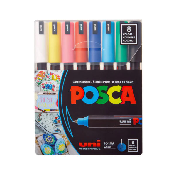 Uni Ball Posca Open Stock Paint Marker Sets Water Based Multi Surface Pens - Retail Maharaj