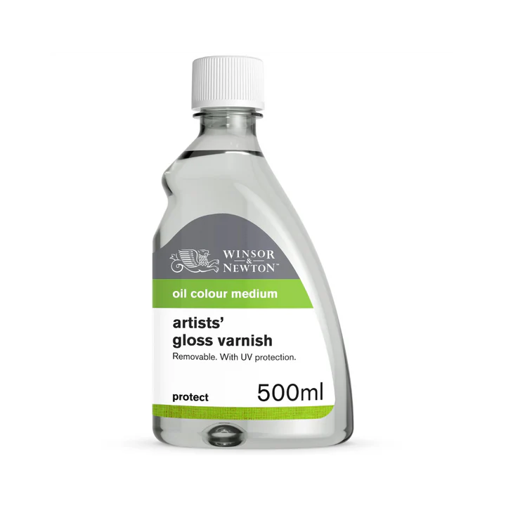 Winsor & Newton Artists Gloss Varnish 500 ml - Retail Maharaj