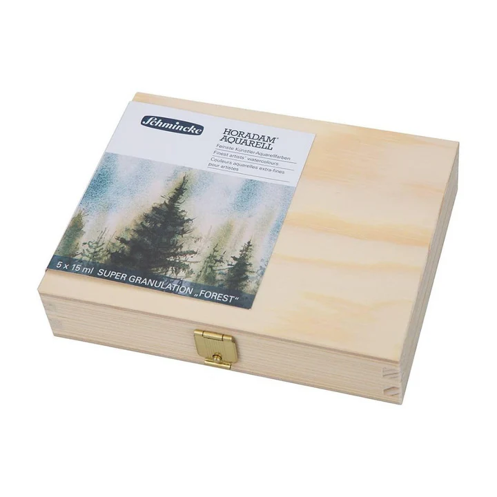 Schmincke Horadam Aquarell Super Granulation Set 5x15 ml (Forest) - Retail Maharaj