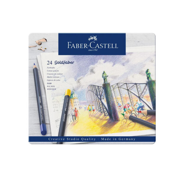 Faber Castell Goldfaber Colour Pencils Set for Artists and Drawing - Retail Maharaj