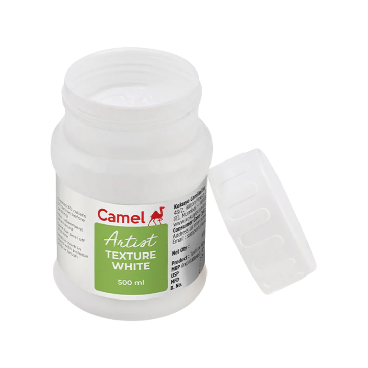 Camlin Kokuyo Texture White 500 ml - Retail Maharaj