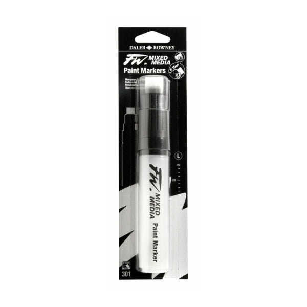 Daler Rowney FW Refillable Empty Paint Markers for Mixed Media - Retail Maharaj
