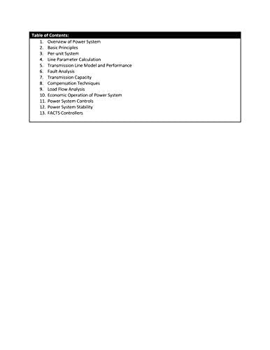 Power System Analysis: Operation and Control, 2ed - Retail Maharaj