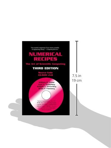 Numerical Recipes Source Code CD-ROM 3rd Edition: The Art of Scientific Computing - Retail Maharaj