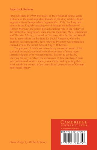 The Tragedy of Enlightenment: An Essay on the Frankfurt School (Cambridge Studies in the History and Theory of Politics) - Retail Maharaj