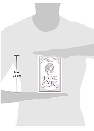 Jane Eyre Charlotte Bronte Classic Novel, (Love, Family, Independence, Orphan Courage), Ribbon Page Marker, Perfect for Gifting - Retail Maharaj
