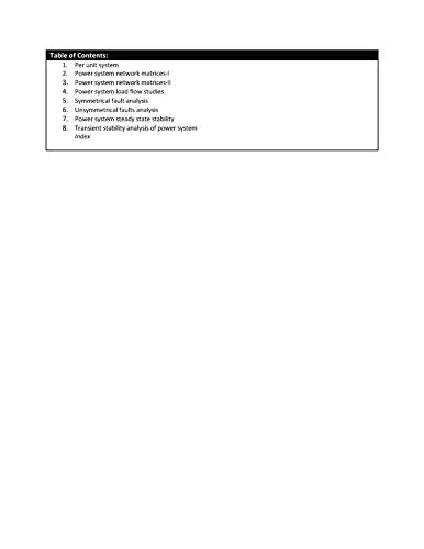 Power System Analysis | e - Retail Maharaj