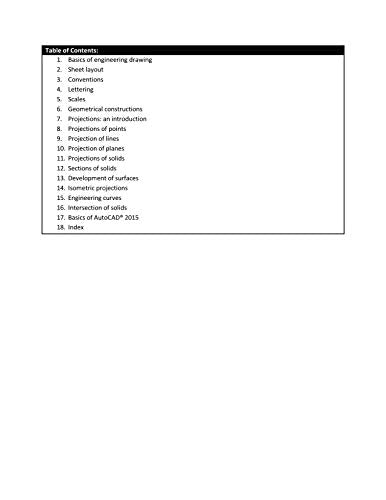 A Textbook of Engineering Drawing (With an Introducion to AutoCAD 2015) | e - Retail Maharaj
