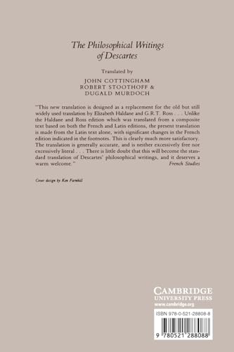 The Philosophical Writings of Descartes: Volume 2: 002 - Retail Maharaj
