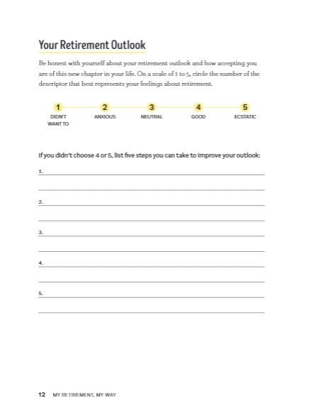 My Retirement, My Way: A Workbook for the Newly Retired to Create Meaning, Set Goals, and Find Happiness - Retail Maharaj