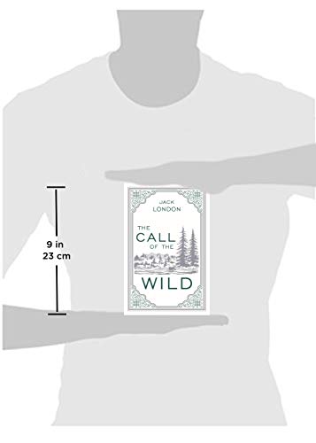 The Call of the Wild Jack London Classic Novel (Adventure, Klondike Gold Rush, Required Literature), Ribbon Page Marker, Perfect for Gifting - Retail Maharaj