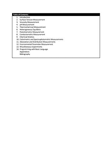 Physical Chemistry Laboratory Manual : An Interdisciplinary Approach | e - Retail Maharaj