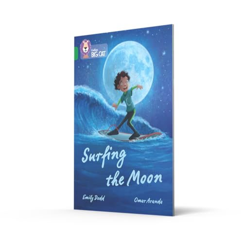 Surfing the Moon: Band 15/Emerald (Collins Big Cat) - Retail Maharaj