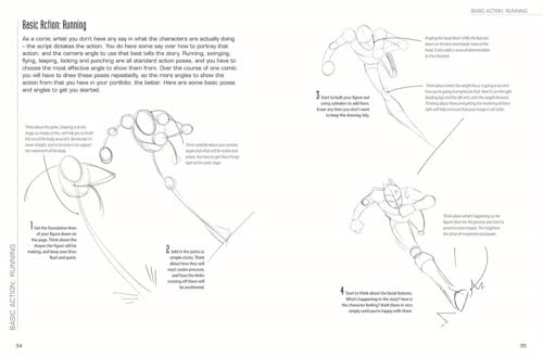 Draw Comic Book Action: Techniques for Creating Dynamic Superhero Poses and Action - Retail Maharaj