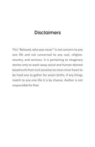Beloved who was never (novel) - Retail Maharaj