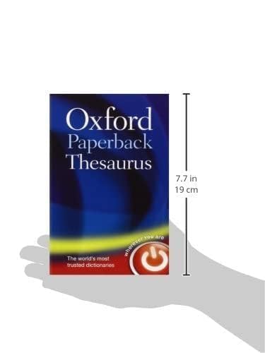 Oxford Paperback Thesaurus 4E - Retail Maharaj
