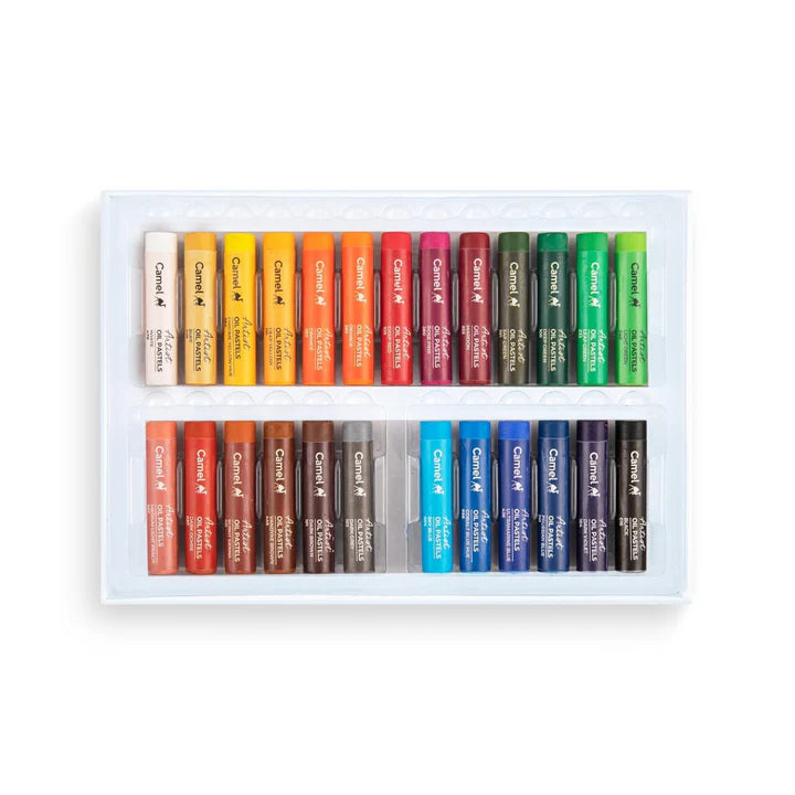 Camel Artist Oil Pastel Set of 25 Assorted Colours - Retail Maharaj
