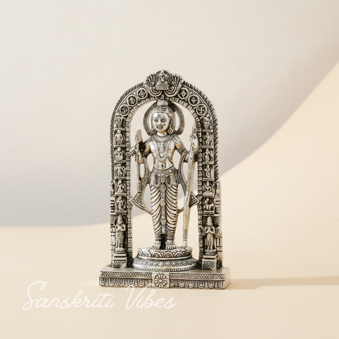 Ayodhyawasi Shree Ram Lalla Murti God Idol Ayodhya Shree Ram Statue for Home Decor Living Room - Retail Maharaj