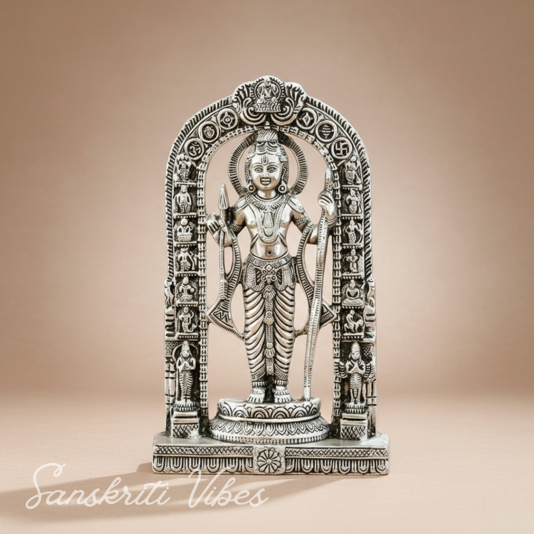 Ayodhyawasi Shree Ram Lalla Murti God Idol Ayodhya Shree Ram Statue for Home Decor Living Room - Retail Maharaj