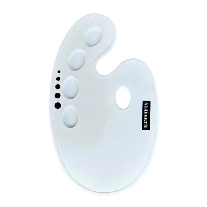 Retail Maharaj Sturdy Plastic Oval Palette 15x9 Inches - Retail Maharaj