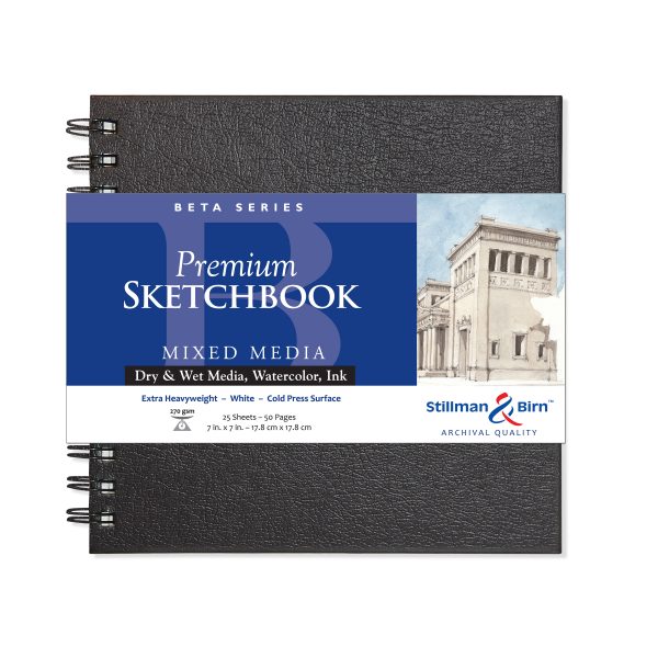 Stillman and Birn Beta Series Extra Heavyweight Sketchbook for Watercolor and Mixed Media - Retail Maharaj