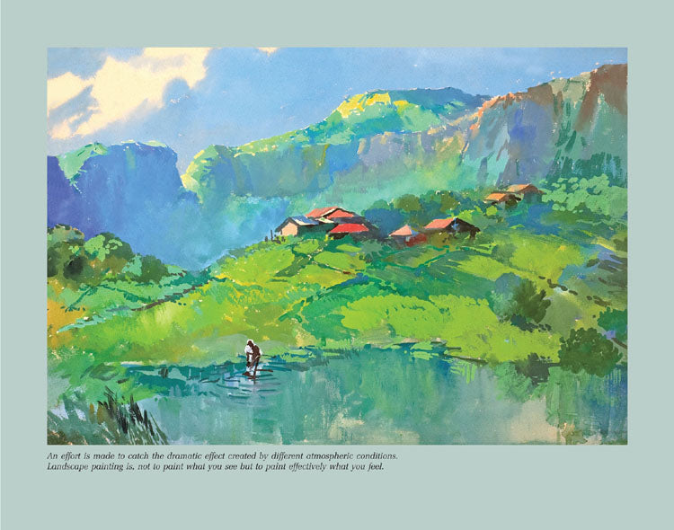 Master Artist by Shivaji Tupe Landscape Painting Art Book - Retail Maharaj