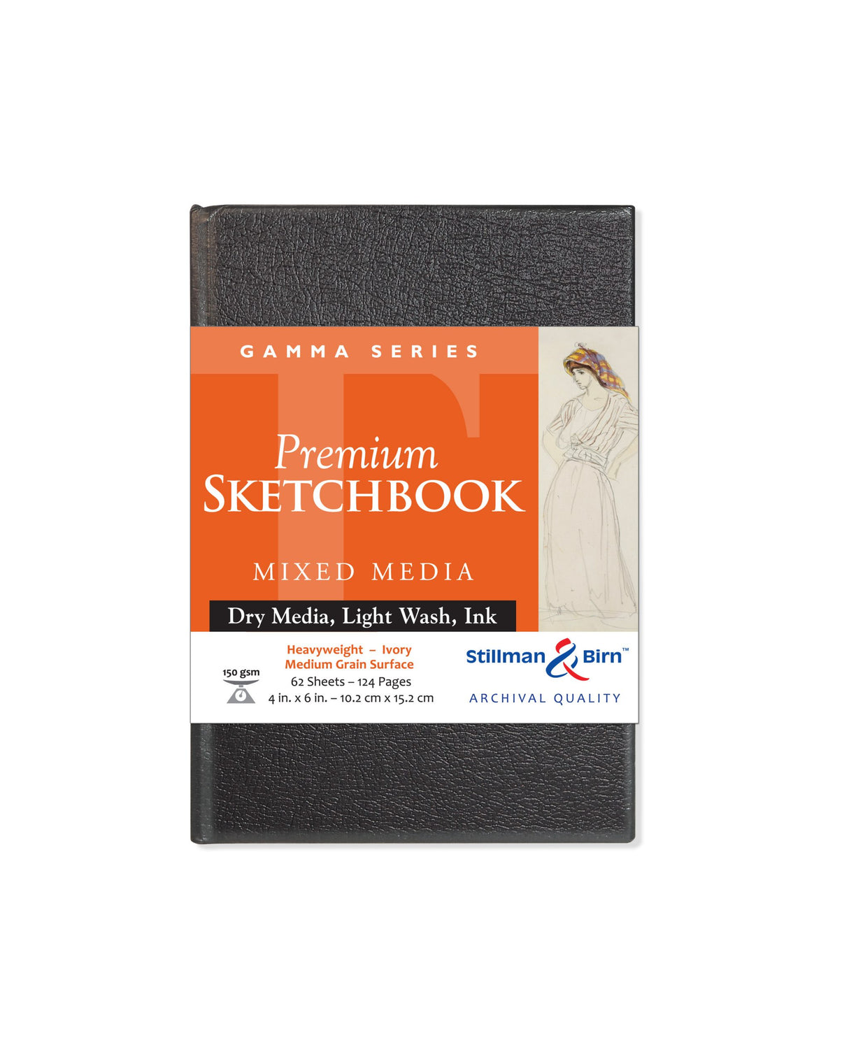 Stillman Birn Gamma Series Ivory Medium Grain Sketchbook - Retail Maharaj
