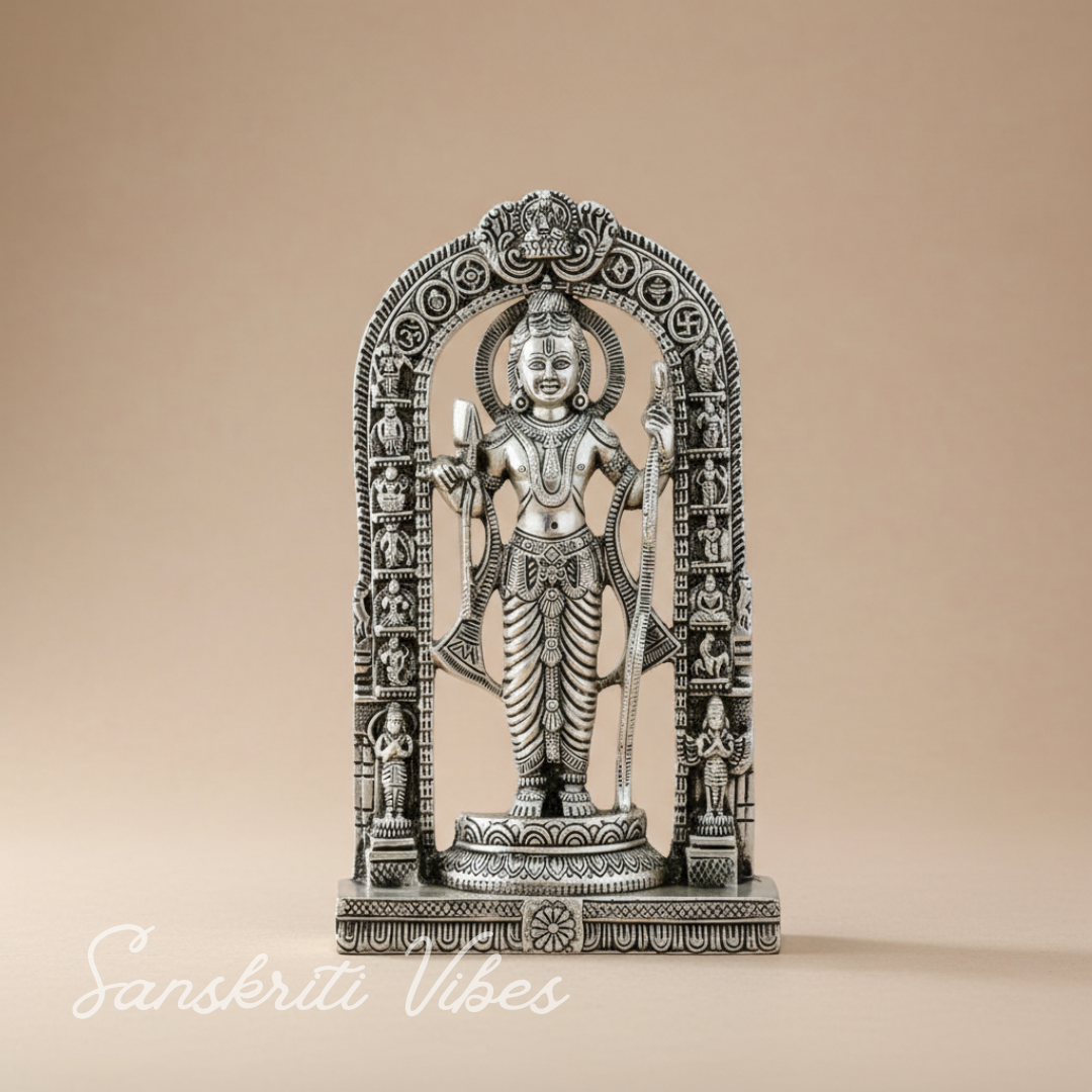 Ayodhyawasi Shree Ram Lalla Murti God Idol Ayodhya Shree Ram Statue for Home Decor Living Room - Retail Maharaj