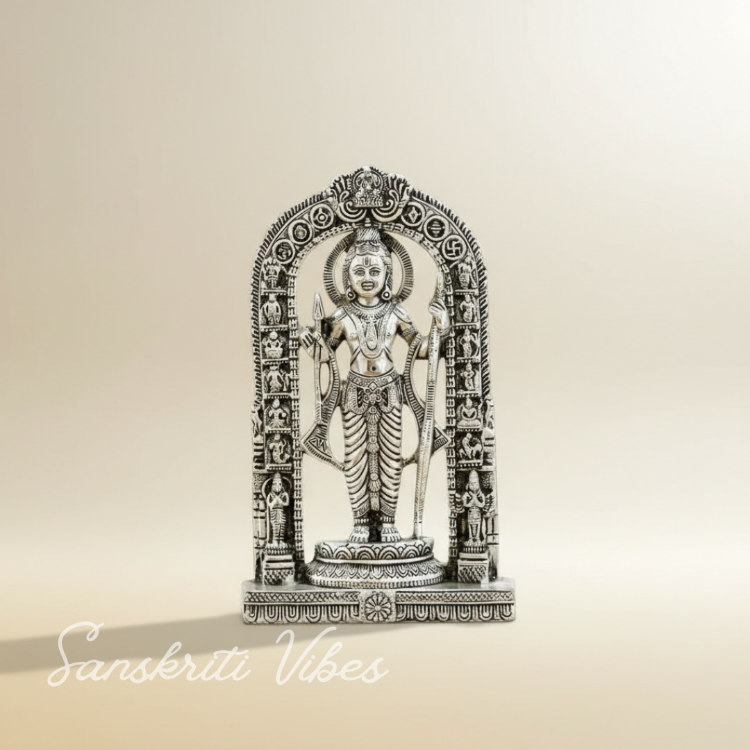 Ayodhyawasi Shree Ram Lalla Murti God Idol Ayodhya Shree Ram Statue for Home Decor Living Room - Retail Maharaj