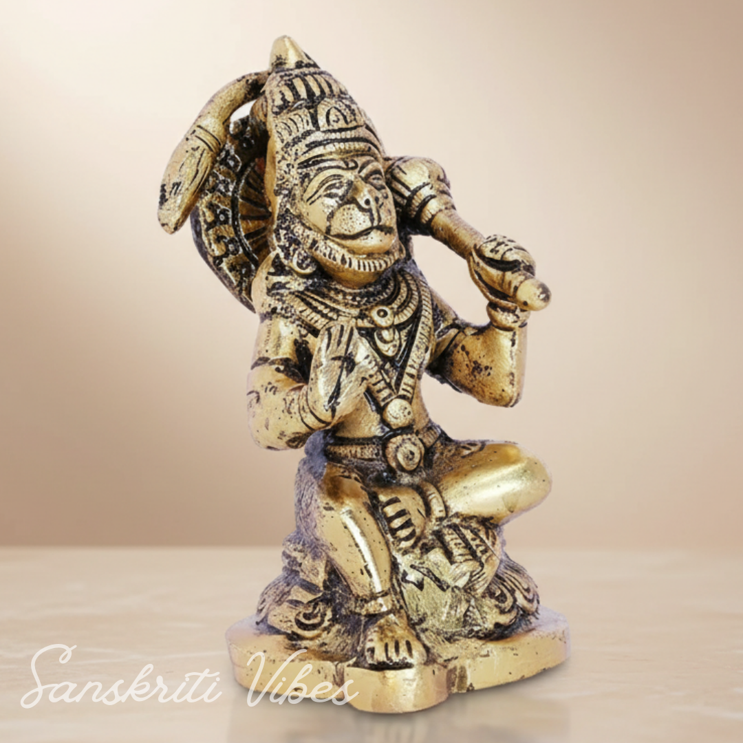 Hanuman Ji Metal Statue Decorative Showpiece - Retail Maharaj