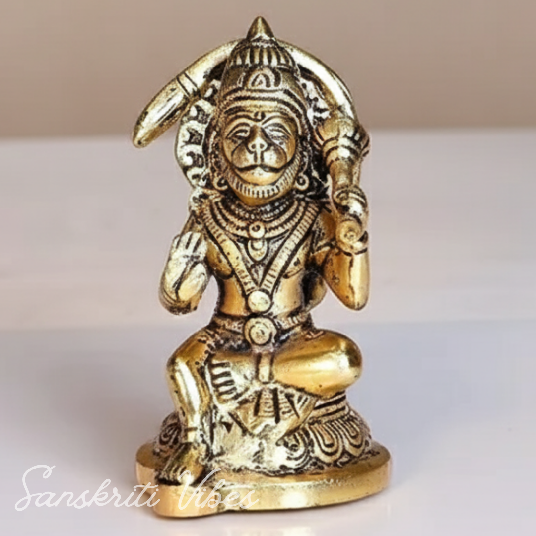 Hanuman Ji Metal Statue Decorative Showpiece - Retail Maharaj
