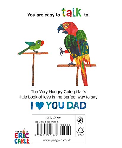 I Love Dad with the Very Hungry Caterpillar - Retail Maharaj