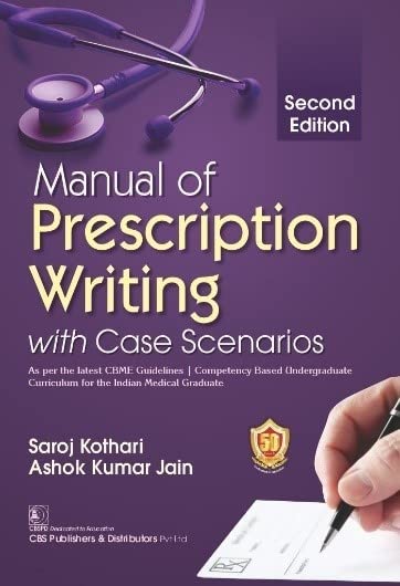 Manual Of Prescription Writing With Cases Scenarios 2Ed (Pb 2024) - Retail Maharaj
