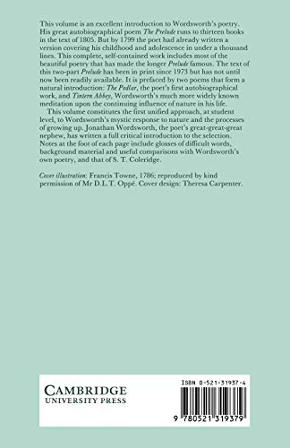 William Wordsworth: The Pedlar, Tintern Abbey, the Two-Part Prelude: 001 (Poems) - Retail Maharaj