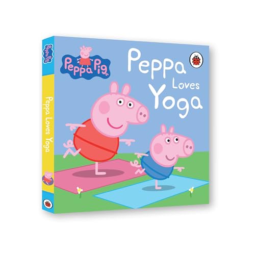Peppa Pig: Peppa Loves Yoga | A Fun and Interactive Yoga Book for Kids | Learn Simple Yoga Poses, Stretches and Mindfulness | Ages 2+ - Retail Maharaj