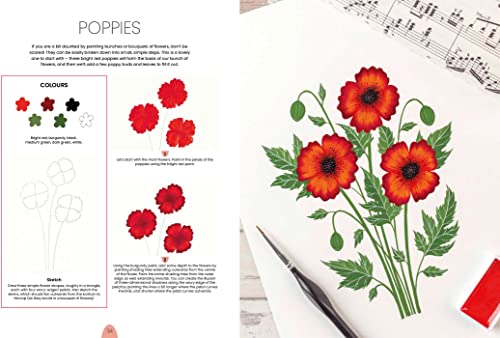 Simply Paint Flowers: 25 inspiring designs in easy steps - Retail Maharaj
