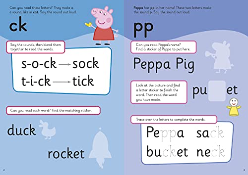 Peppa Pig: Practise with Peppa: Super Phonics: Sticker Book - Retail Maharaj