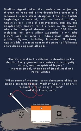Stitching Stardom: The Designer Who Dressed Bollywood’s Villains, Stars, and Politicians | Includes personal reflections by Johny Lever, Gulshan Grover, Paresh Rawal, and others - Retail Maharaj